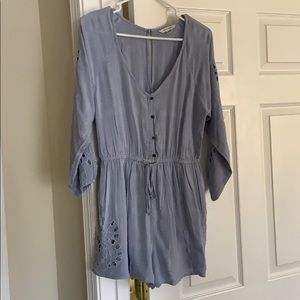 Brand new light blue AE Romper